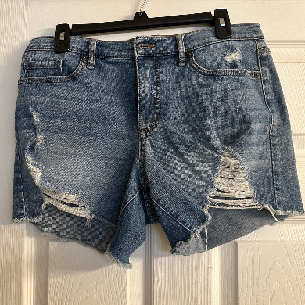 Sofia Vergara high waisted cut off shorts size 10
